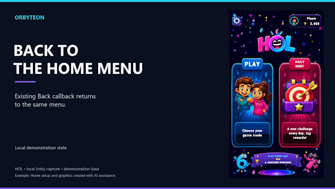 implement your game UI in unity from your design