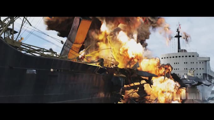 realistic fire explosion, vfx art muzzle flash visual effect, video compositing