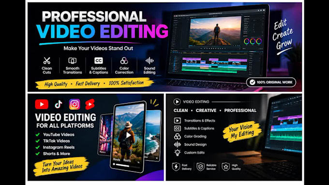 professionally edit your videos