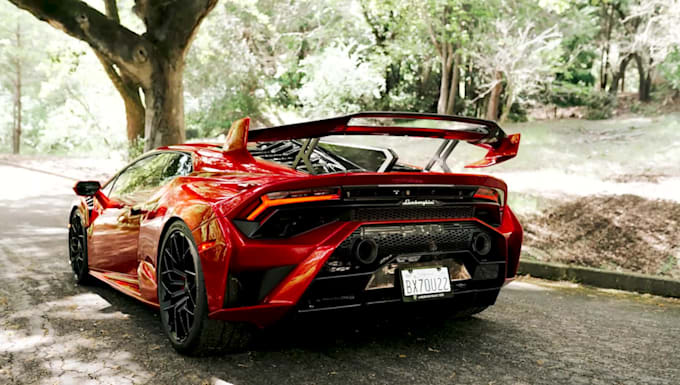 create cinematic car edit with insane sound effects and vfx