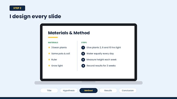 design a science fair powerpoint presentation
