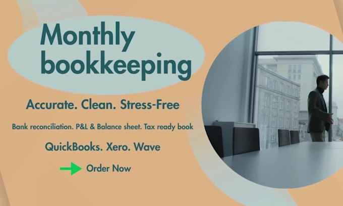 do monthly bookkeeping for small business