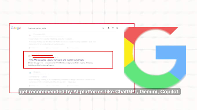 optimize gbp for local map pack and ai search