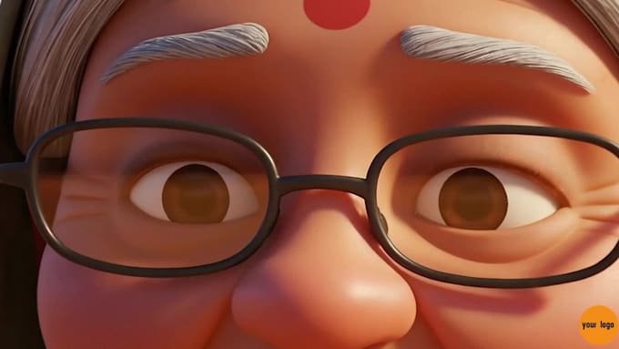 create 3d ai cartoon video for youtube 4k quality