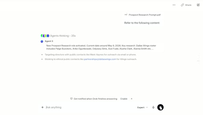 create custom grok prompt packs and libraries