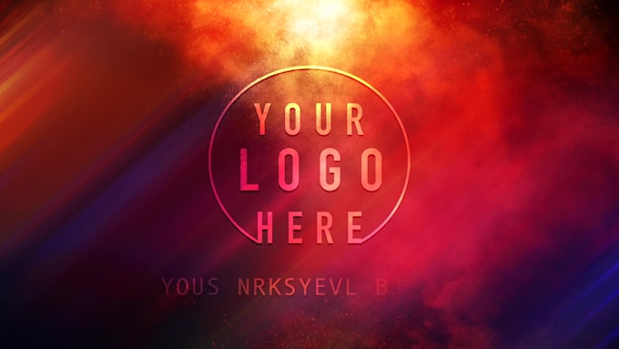 create a cinematic logo reveal animation