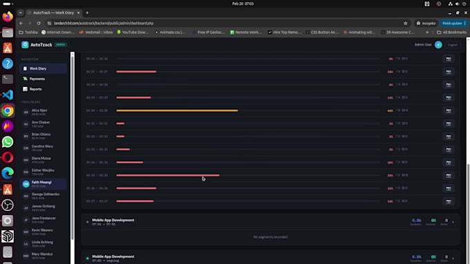 build a custom employee time tracking and monitoring app for remote teams