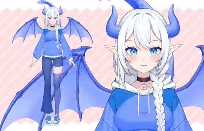 design custom vtuber, animated emote for kick twitch and youtube