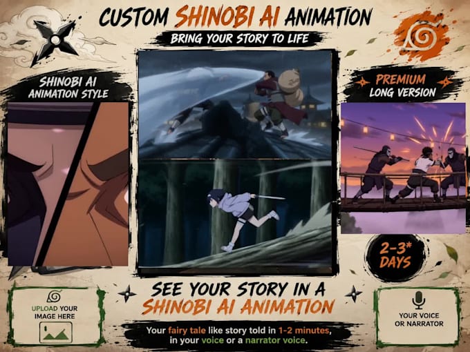 create cinematic anime edits, openings and naruto scenes