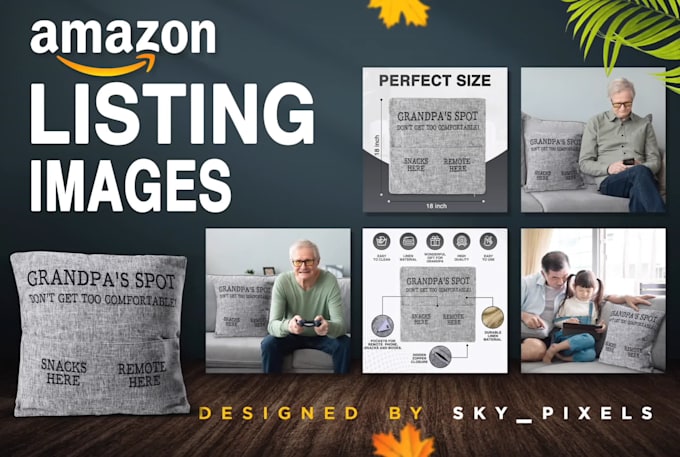 do amazon listing images and a plus content design
