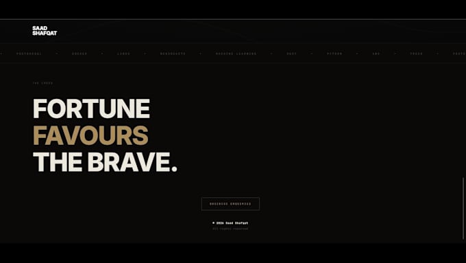 build a cinematic scroll animated website for free, one seq