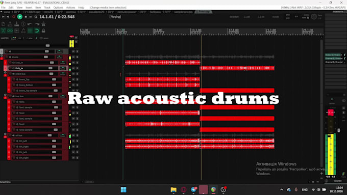 replace and trigger your acoustic drum tracks
