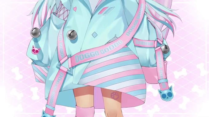 rig your vtuber models with live2d, rigging, 2d commission