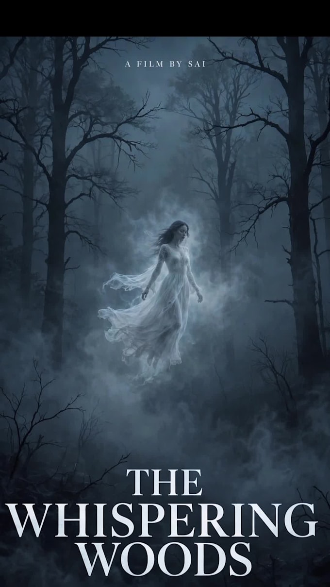 design a professional horror movie poster
