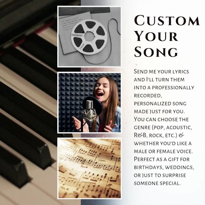 write, compose and produce an original song or instrumental