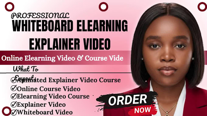 create whiteboard animation explainer elearning course video and training video