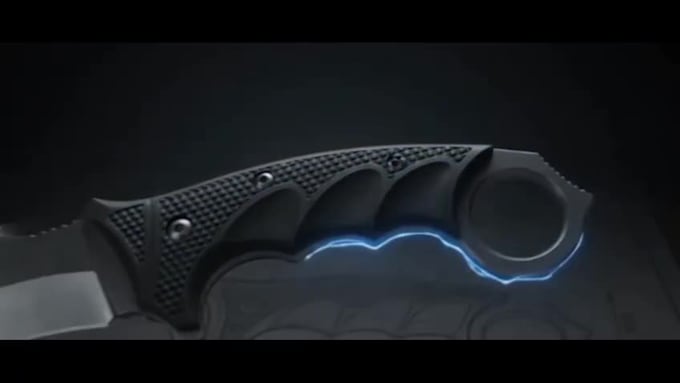 design a custom edc pocket knife with cad modeling and realistic 3d rendering