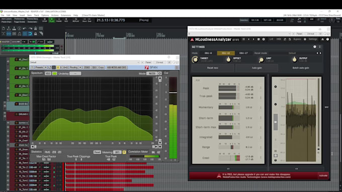 deliver a clean, professional mix and master for your song