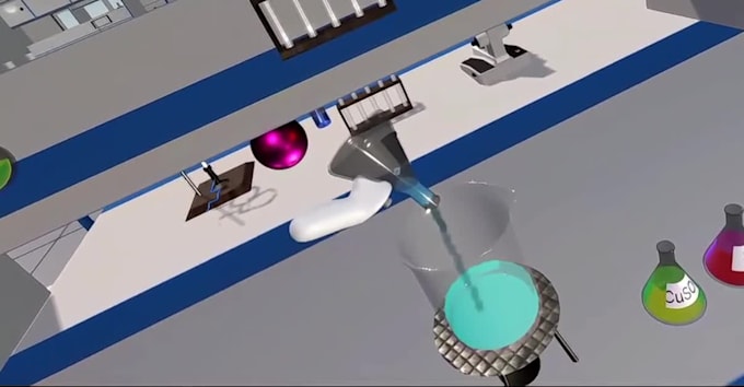 develop a unity VR application