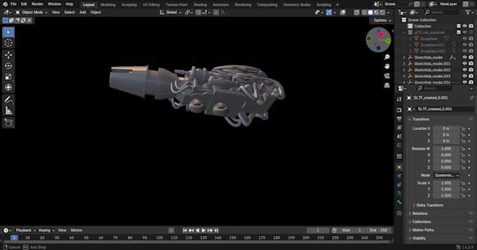 design professional custom 3d models