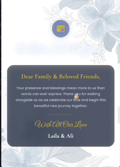 create a custom wedding invitation website