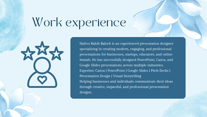 design business reports and data visualization presentations