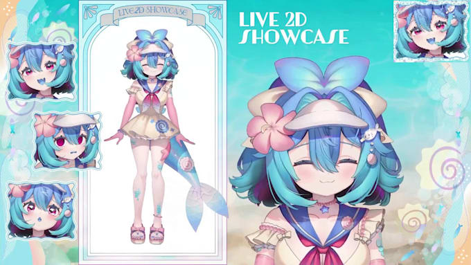 design live2d vtuber model 2d vtuber rigging and avatar maker for streaming avat