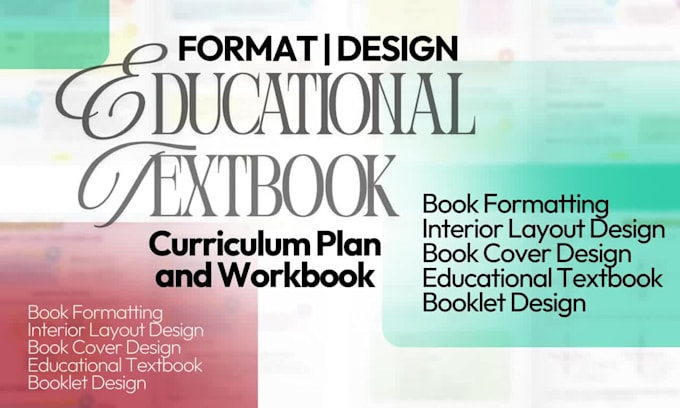 format educational textbook workbook curriculum plan kindle ebook formatting kdp