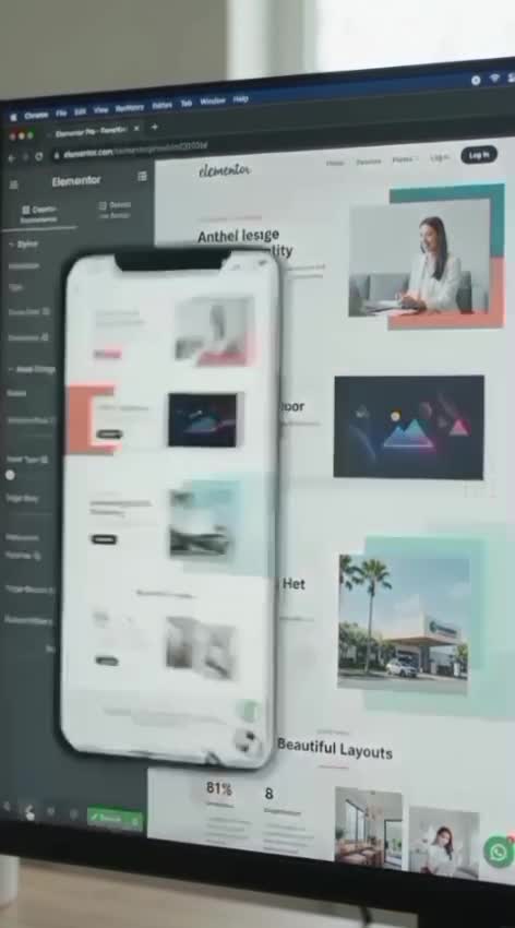 design wordpress website with elementor pro as elementor expert