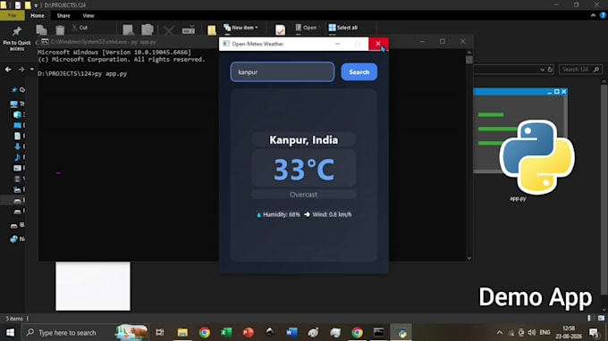 python script to exe executable file