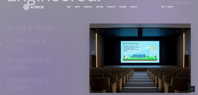 build a modern SEO friendly business website