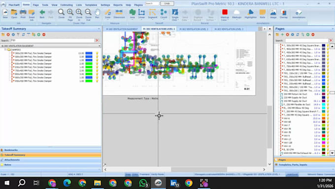 do hvac takeoffs and estimation