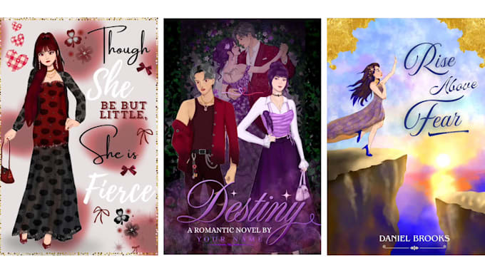 design self help and romance fantasy book covers