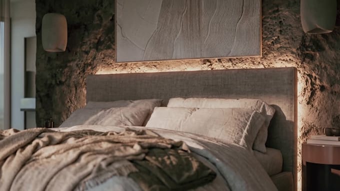 create hyper realistic interior renderings