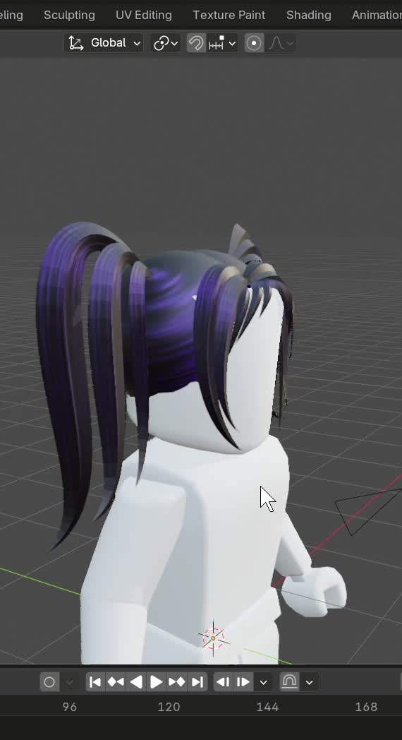 create custom roblox ugc hair in 3d