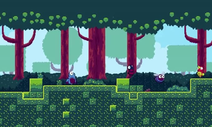 create isometric pixel art tileset tilemap and game assets for 2d games