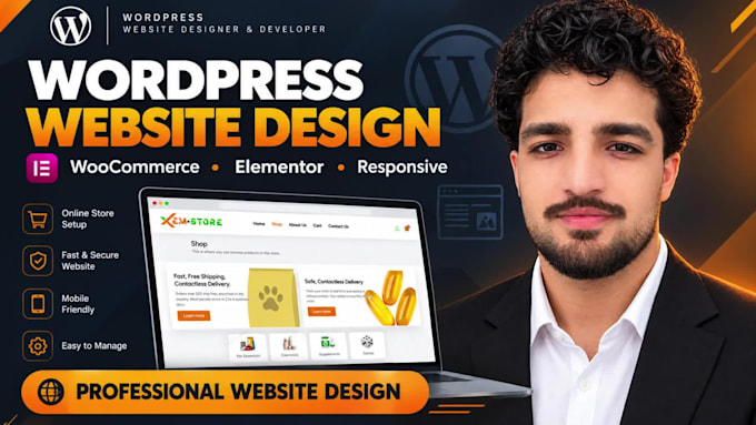 design a professional woocommerce online store