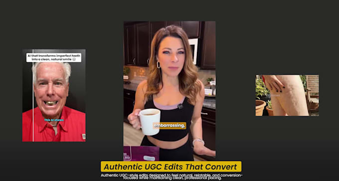 create scroll stopping ugc video edits for brands