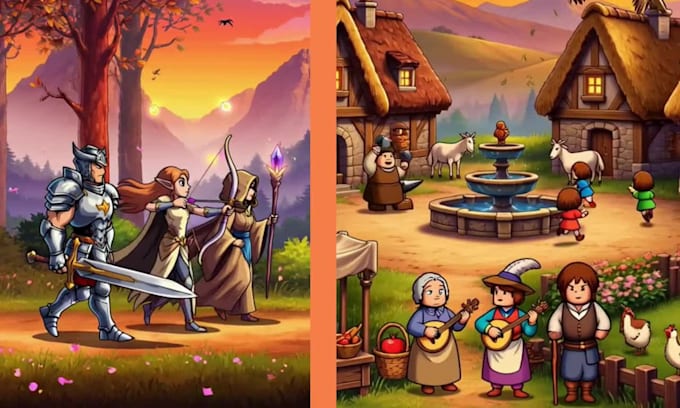 make pixel art background pixel animation tileset pixel art character game art