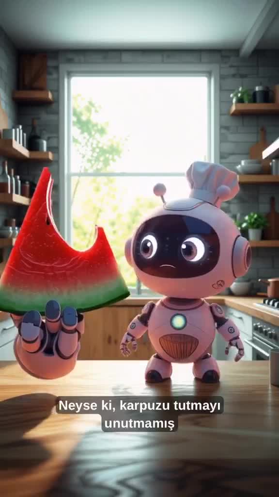 create a 3d animation with al glitch and perfect loop