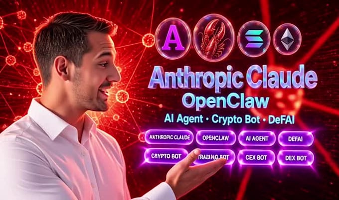develop a custom claude codex openclaw ai agent and crypto trading bot