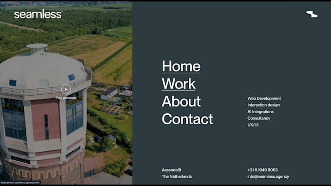 create award winning animated website gsap webflow nextjs
