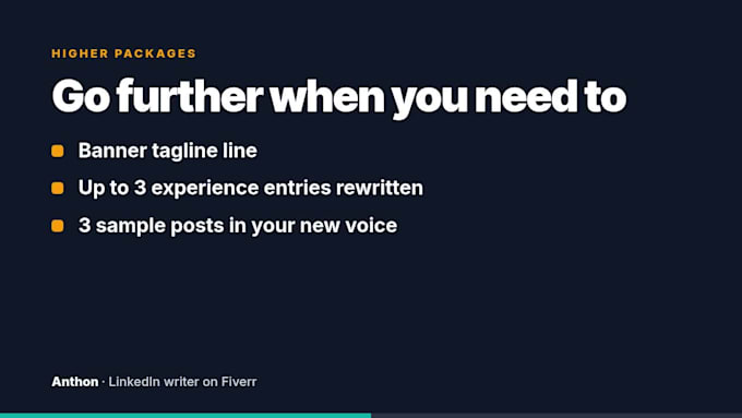 optimize your linkedin profile headline about and featured section