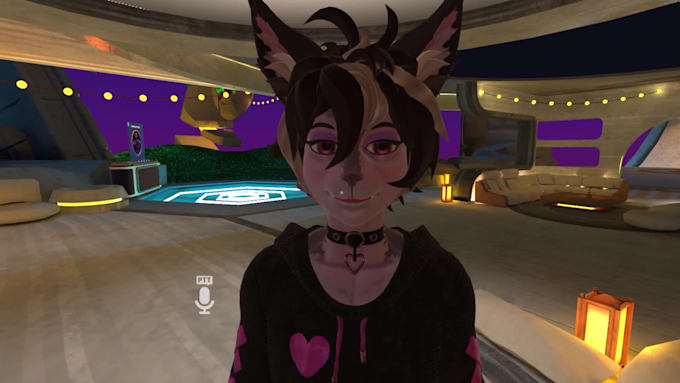 create custom 3d avatars, furry characters and cosmetics for vrchat