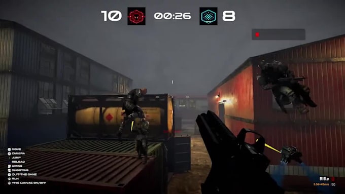 develop a third person open world multiplayer rpg game in unreal engine 5