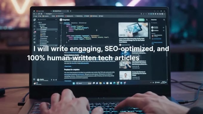 write professional cybersecurity articles and tech blogs