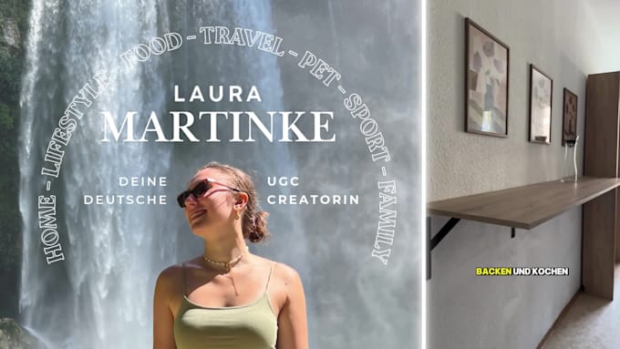 create authentic ugc videos in german, deutsch