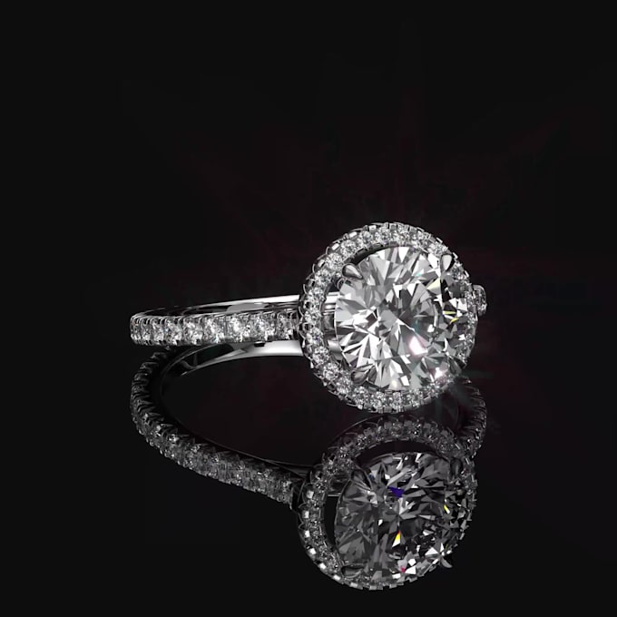 do jewelry cad design for 3d printing and rendering