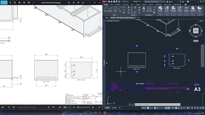 make mechanical, electrical, pneumatic, hydraulic drawing