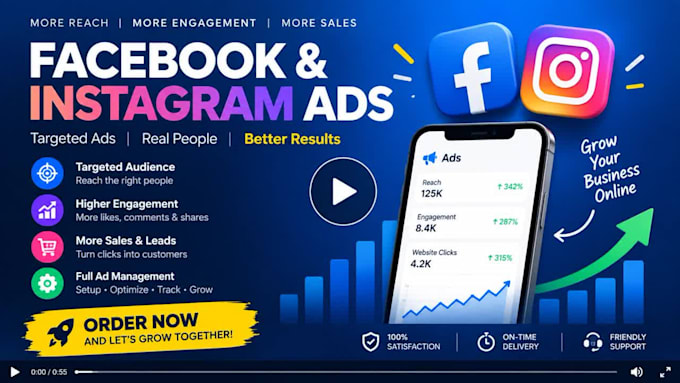 create  facebook instagram ads
